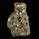 Piryt - kamień Inków - błyszczące kryształy - Peru